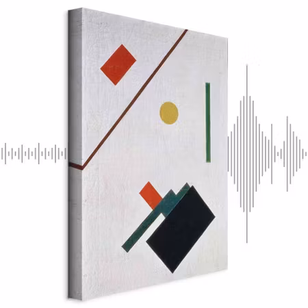 Ljuddämpande tavla - Kazimir Malevich Suprematist