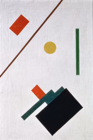 Ljuddämpande tavla - Kazimir Malevich Suprematist