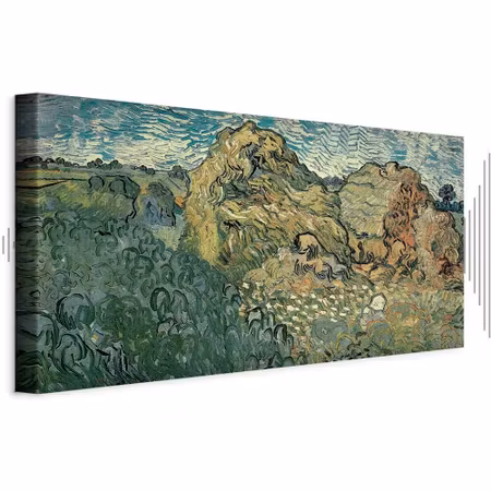 Ljuddämpande tavla - Vincent Van Gogh Field with