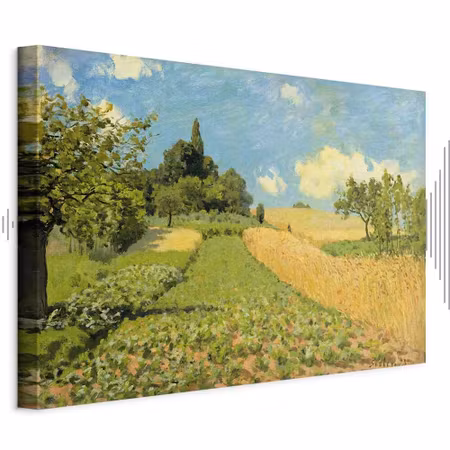 Ljuddämpande tavla - Alfred Sisley Grain Fields