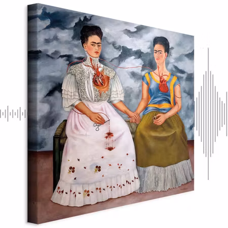 Ljuddämpande tavla - Frida Kahlo the Two Fridas