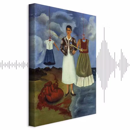 Ljuddämpande tavla - Frida Kahlo Memory the Heart