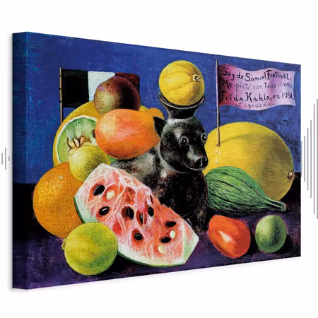 Ljuddämpande tavla - Frida Kahlo Still Life