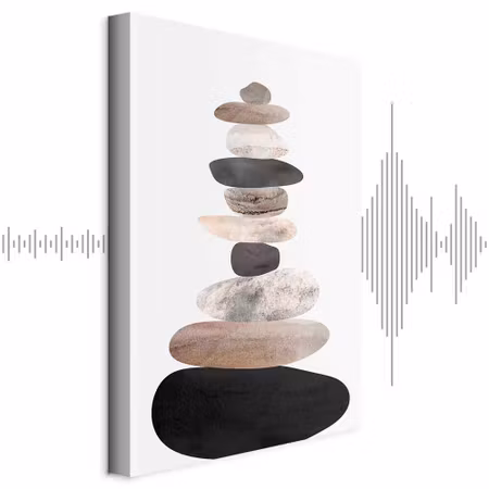Ljuddämpande tavla - The Art of Balance