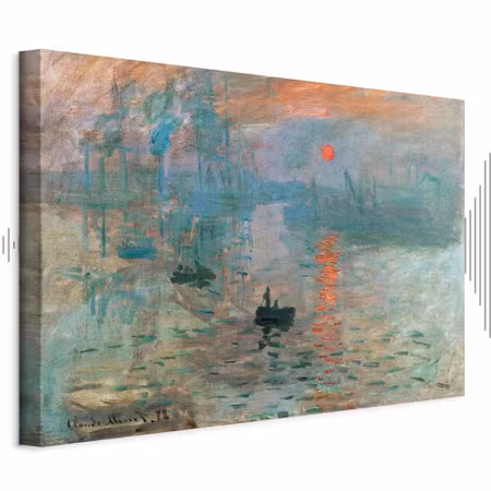 Ljuddämpande tavla - Claude Monet Impression