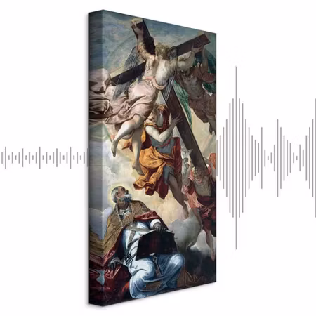 Ljuddämpande tavla - Tintoretto Apparition of the