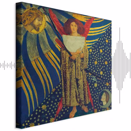 Ljuddämpande tavla - Dante Gabriel Rossetti