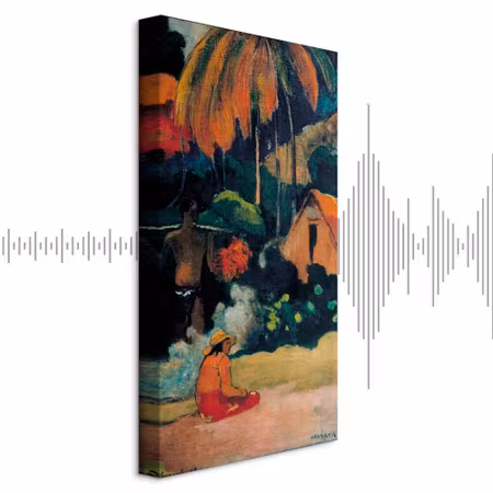 Ljuddämpande tavla - Paul Gauguin Mahana Maa Ii