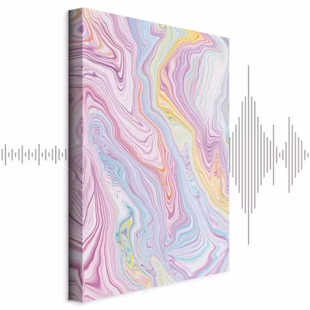 Ljuddämpande tavla - Colorful Dream Abstract