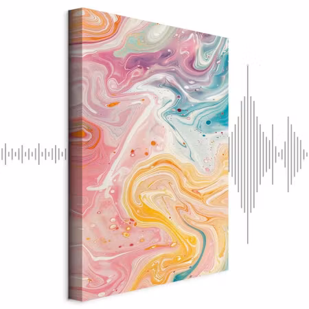 Ljuddämpande tavla - Colorful Chaos Dynamic