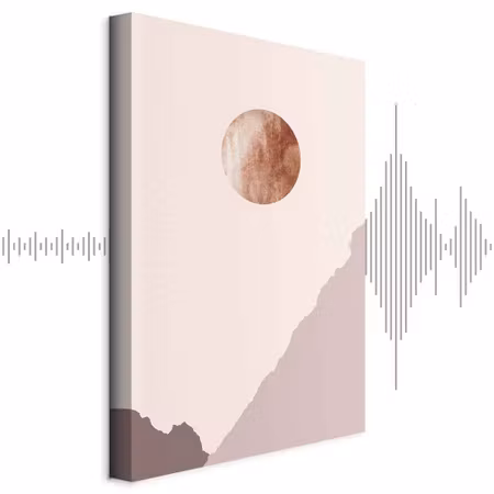Ljuddämpande tavla - Mountain Planet Part