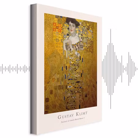 Ljuddämpande tavla - Gustav Klimt Portrait of