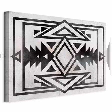 Ljuddämpande tavla - Ethnic Pattern Part Wide