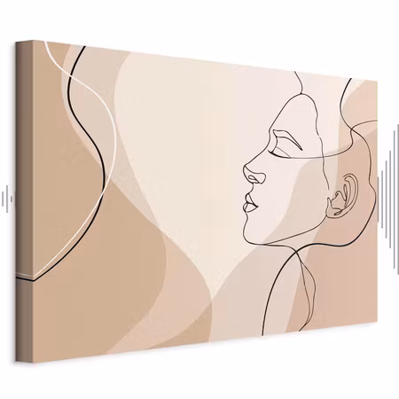 Ljuddämpande tavla - Feminine Line