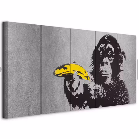 Ljuddämpande tavla - Monkey and Banana