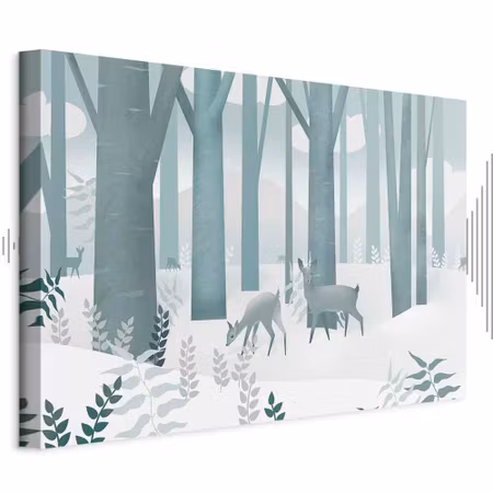 Ljuddämpande tavla - Fairy Tale Forest Part
