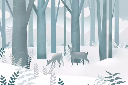 Ljuddämpande tavla - Fairy Tale Forest Part