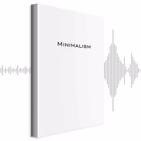 Ljuddämpande tavla - Minimalism Part Vertical