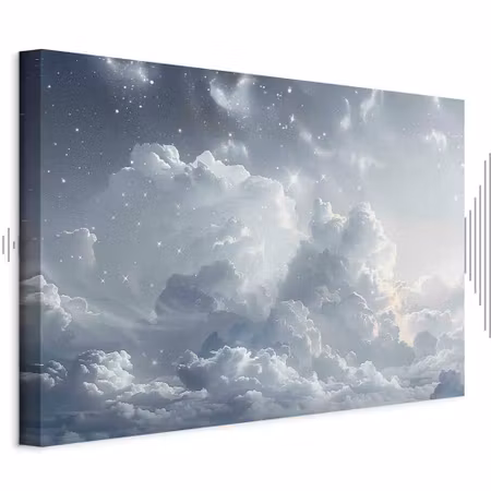 Ljuddämpande tavla - Astral Calm Stars Scattered