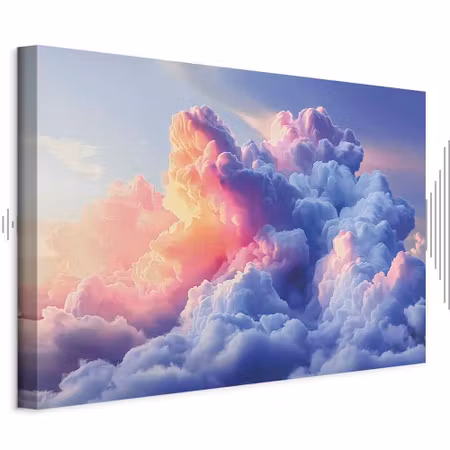 Ljuddämpande tavla - Clouds Like Painted Artistic