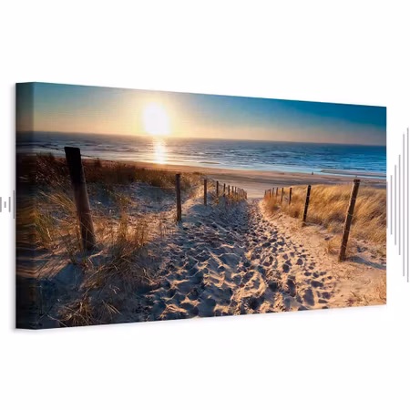 Ljuddämpande tavla - Sunset Path
