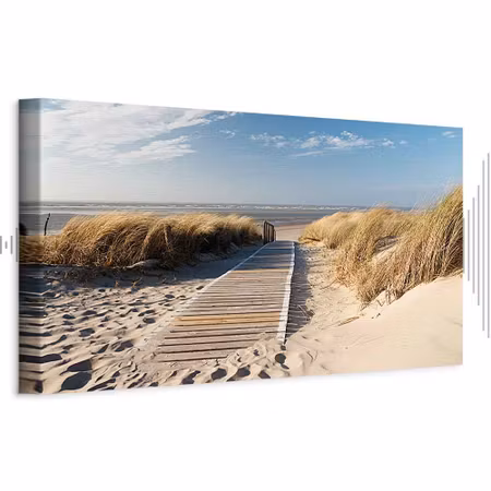 Ljuddämpande tavla - Wild Beach