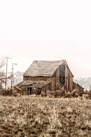 Ljuddämpande tavla - Abandoned Ranch Part