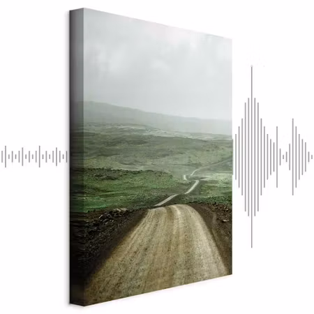 Ljuddämpande tavla - Road Across the Plains Part