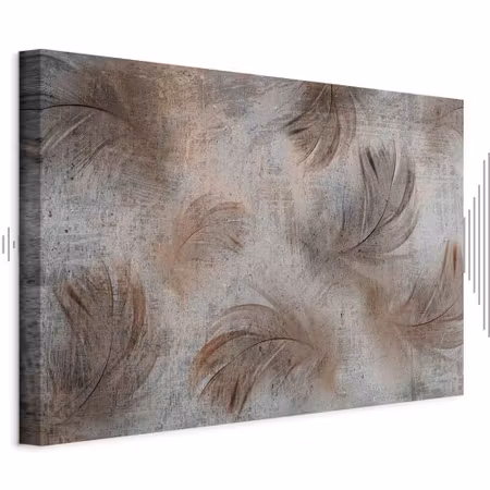 Ljuddämpande tavla - Breeze of Beige Part Wide