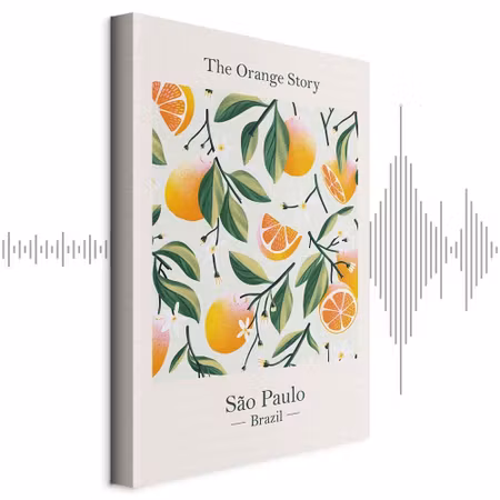 Ljuddämpande tavla - The Orange Story Part