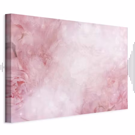Ljuddämpande tavla - Pink Power Part Wide