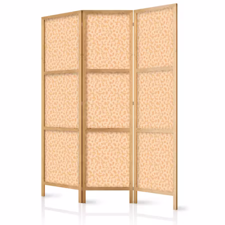 3-delad japanska rumsavdelare - Tiny dots