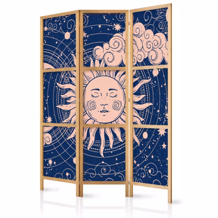 3-delad japanska rumsavdelare - Cosmic harmony