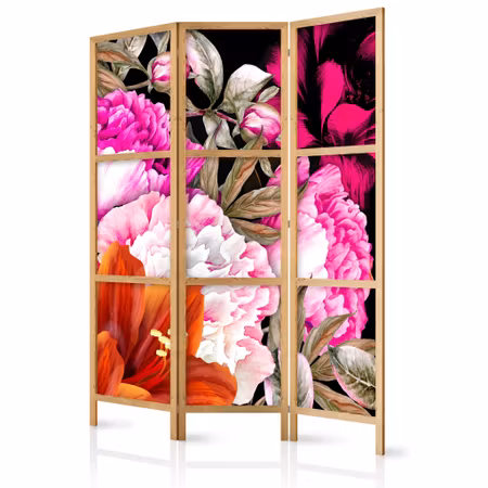 3-delad japanska rumsavdelare - Floral abundance i