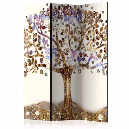 3-delad ljuddämpande rumsavdelare - Golden Tree