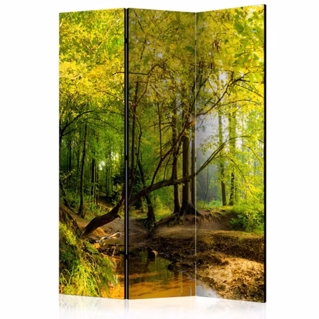 3-delad ljuddämpande rumsavdelare - Forest Clea