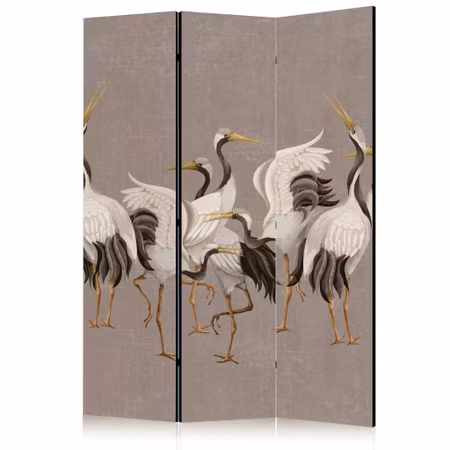 3-delad ljuddämpande rumsavdelare - Crane Dance