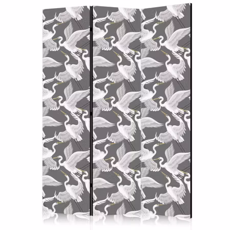 3-delad ljuddämpande rumsavdelare - Pastel Bird