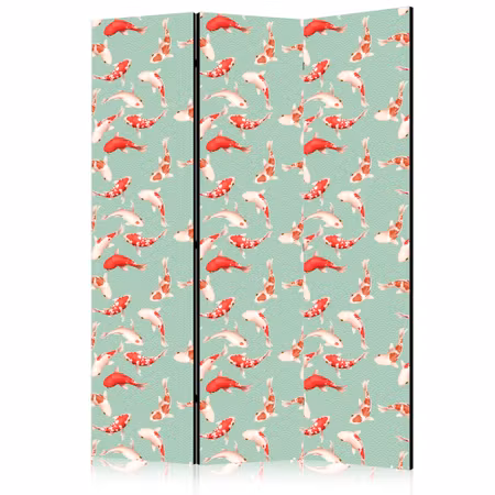 3-delad ljuddämpande rumsavdelare - Fish Japane