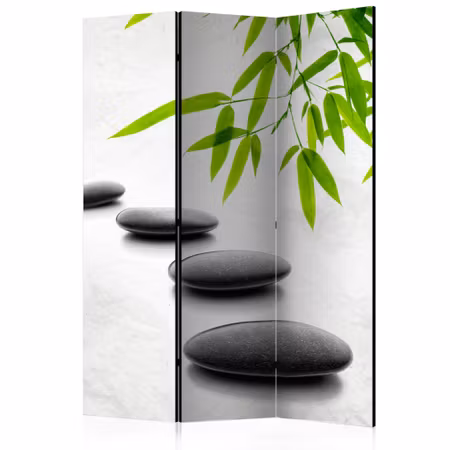 3-delad rumsavdelare - Zen stones