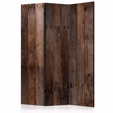 3-delad rumsavdelare - Wooden hut