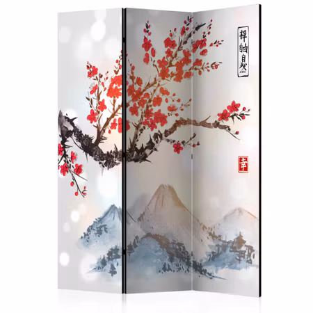 3-delad rumsavdelare - Mount fuji