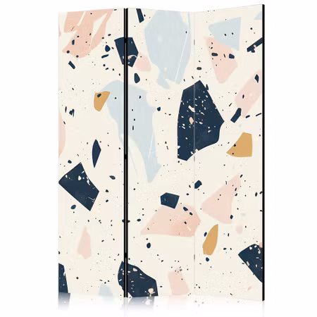 3-delad rumsavdelare - Terrazzo with large scaled