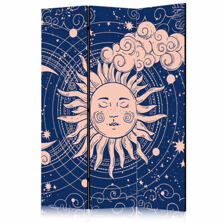 3-delad rumsavdelare - Cosmic harmony illustration