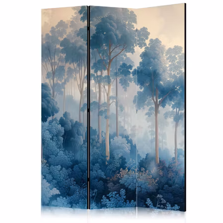 3-delad rumsavdelare - Landscape with trees in