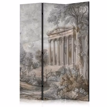 3-delad rumsavdelare - Antique landscape greek