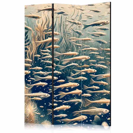 3-delad rumsavdelare - Life in the ocean