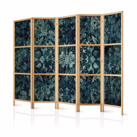 5-delad japanska rumsavdelare - Oriental pattern