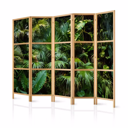 5-delad japanska rumsavdelare - Sunny jungle ii