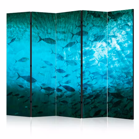 5-delad ljuddämpande rumsavdelare - Underwater